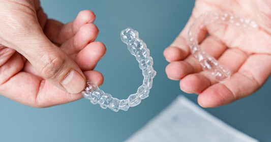 Image illustrating how many invisalign trays a patient might need for straightening teeth.