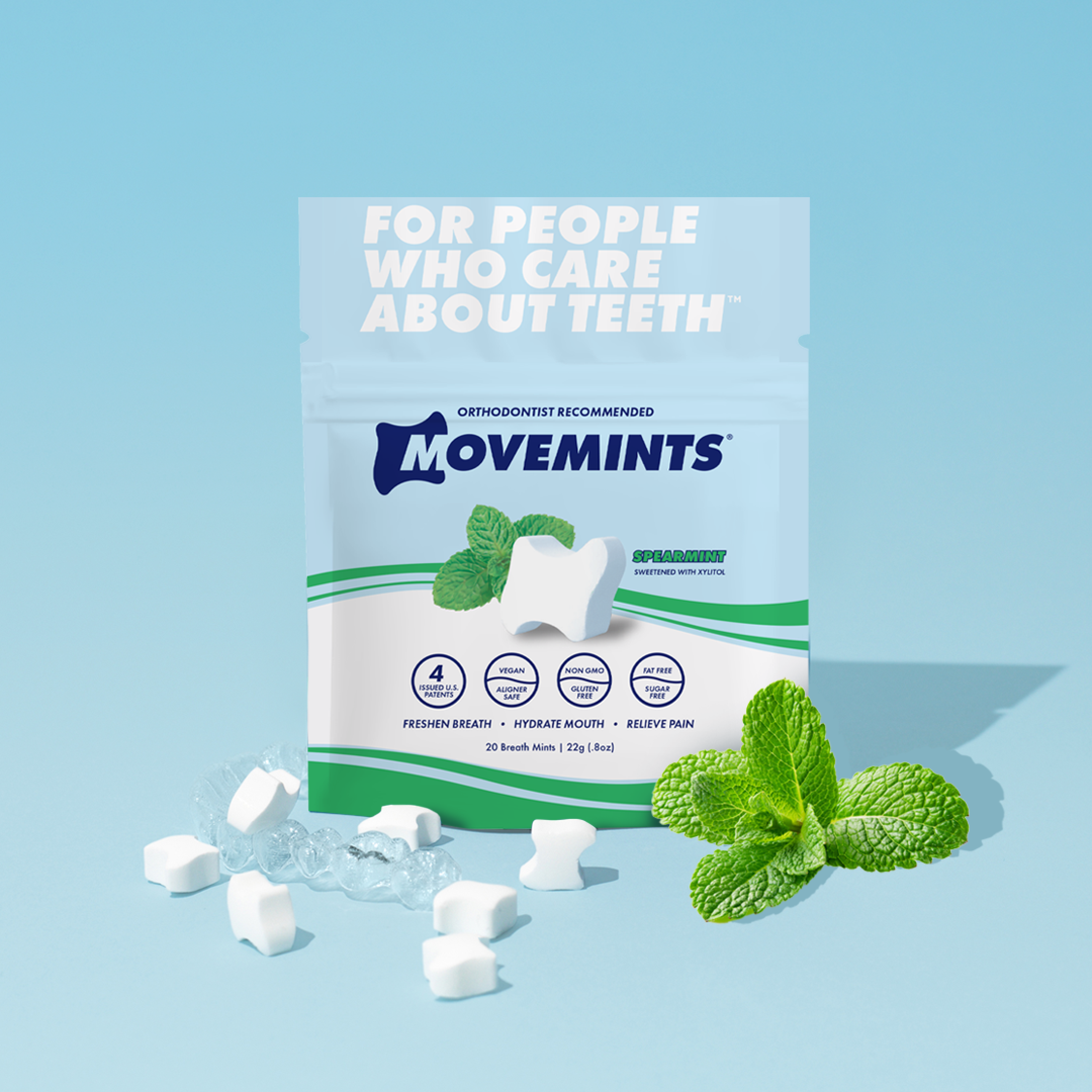 Movemints Mints Movemints Breath Mints for Aligners | Variety Pack