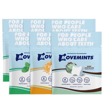 Movemints Breath Mints for Aligners | Variety Pack - Movemints