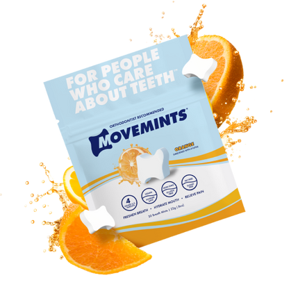 Movemints Breath Mints for Aligners | Orange - Movemints