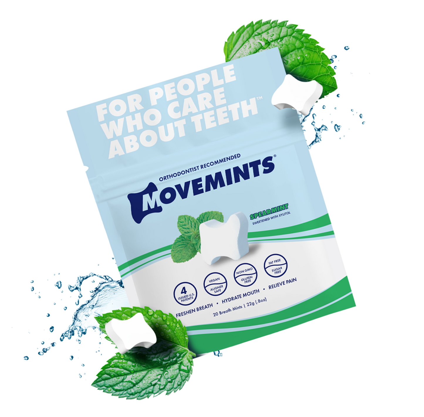 Provider Pack (20 Bags) | Movemints Clear Aligner Mints - Movemints